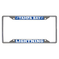 NHL - Tampa Bay Lightning Metal License Plate Frame