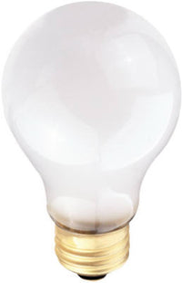 Rough Service Light Bulb, Frosted, 100-Watts (Pack of 6)