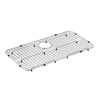 Stainless rear drain grid