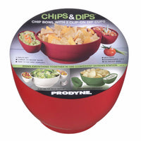 Prodyne 3.5 qt Red Bowl Set 1 pk