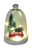 Celebrations  Multicolored  Car with Christmas Trees in Dome  Christmas Decor (Pack of 2)