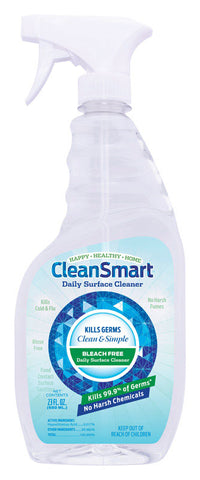 CleanSmart No Scent Disinfectant Liquid 23 oz. (Pack of 6)