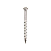 Kreg No. 10 X 2-1/2 in. L Square Pocket-Hole Screw 50 ct