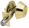 Ultra Security Polished Brass Metal Single Cylinder Deadbolt