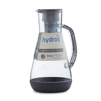 Hydros 64 oz. Gray Water Filtration Pitcher