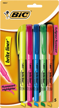 Bic Blp51W-Ast Brite Hi-Liter™ Assorted (Pack of 6)