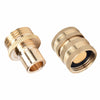 Brass Quick Connector Set