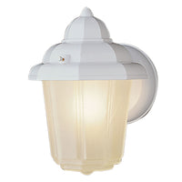 Bel Air Lighting Dale White Switch Incandescent Wall Lantern