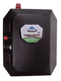 Peak  12 volt 800 watts 2 outlets Power Inverter