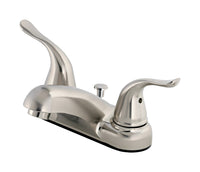 Homewerks  Homewerks  Brushed Nickel  Two Handle  Lavatory Pop-Up Faucet  4 in.