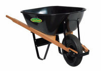 Poly Wheelbarrow, 6-Cu. Ft.