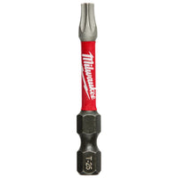 Milwaukee Shockwave Torx T25 X 2 in. L Screwdriver Bit Steel 5 pk