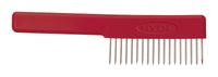 Hyde Red Stainless Steel Paint Brush Cleaning Comb (Pack of 10)