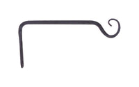 Panacea  Black  Wrought Iron  3-1/4 in. H Straight  Plant Hook