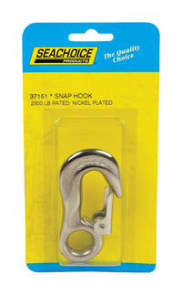 Seachoice  Nickel-Plated  3-1/2 in. L Snap Hooks  1 pk