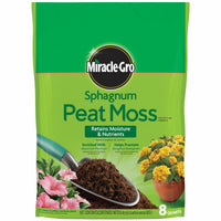 Miracle-Gro Sphagnum Peat Moss 8 qt