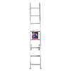 Werner 16 ft. H Aluminum Telescoping Extension Ladder Type III 200 lb. capacity 8-16 ft.