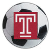 Temple University Soccer Ball Rug - 27in. Diameter