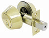 Ultra Security Polished Brass Metal Double Cylinder Deadbolt