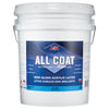 H&K Paints All-Coat Semi-Gloss Basic White Acrylic Latex Paint Indoor/Outdoor 5 gal.