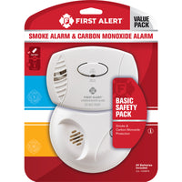 First Alert Battery Smoke and Carbon Monoxide Detector (Pack of 3)