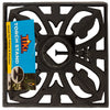 Tiki  Black  Cast Iron  Torch Stand  1 pk