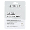 Acure - Mask - Foil - Time Fortifying Silver Foil Mask - Case of 12 - 0.67 fl oz.