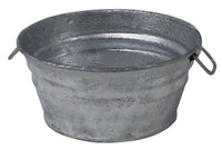 Flat Steel Tub, 1-Qt.