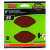 Gator 5 in. Aluminum Oxide Adhesive Sanding Disc 60 Grit Coarse 4 pk