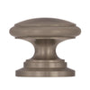 Amerock  Brass Classics  Round  Cabinet Knob  1-1/4 in. Dia. 1 in. Satin Nickel  1 pk