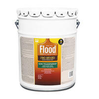 Flood  Pro Series  Semi-Transparent  Flat  Neutral Base  Acrylic  Wood Stain  5 gal.