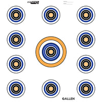 EZ Aim 11 Spot Target, White, 12-In.