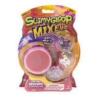 SlimyGloop Mix'Ems-Unicorn Activity Kit Paper/Plastic (Pack of 6)