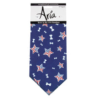 Aria Blue Bone In The USA Bandana