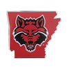 Arkansas State University Team State Aluminum Emblem