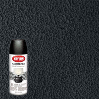 Krylon Hammered Finish Black Spray Paint 12 oz