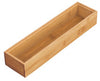 iDesign Formbu 2 in. H X 3 in. W X 12 in. D Bamboo Drawer Organizer