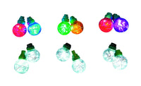 Sienna G30 LED Tinsel Lights Multicolored 16 ft. 25 lights Green (Pack of 6)