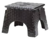 B&R Plastics E-Z Foldz 9 in. H X 10.6 in. W X 10.6 in. D 300 lb. capacity 1 step Resin Folding Step