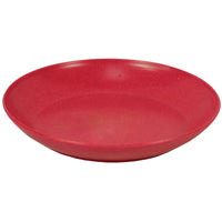 Rossos International Burlap Plant Saucer Red (Pack of 12)