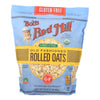 Bob's Red Mill - Organic Old Fashioned Rolled Oats - Gluten Free - Case of 4-32 OZ