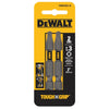 DeWalt Max Fit Square #3 X 2 in. L Power Bit S2 Tool Steel 2 pc