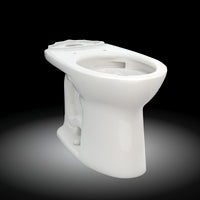 TOTO® Drake® Elongated TORNADO FLUSH® Toilet Bowl with CEFIONTECT®, Colonial White - C776CEG#11