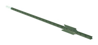 CMC Southern Post 6-1/2 ft. H Painted Green With White Tip Studded T-Post (Pack of 5)