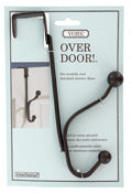 InterDesign 53271 Bronze York Lyra Over The Door Dual Hook