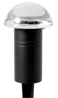 Paradise GL22612BK Black 10 Watt Glass Bollard Path Light