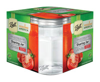 Ball Collection Elite Regular Mouth Canning Jar 1 pt. 4 pk (Pack of 4)