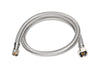 Homewerks 1/2 in. FIP X 1/2 in. D FIP 24 in. Braided Stainless Steel Faucet Supply Line