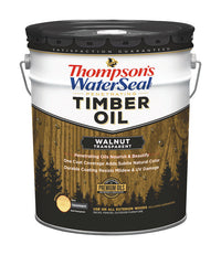 Thompson's WaterSeal Penetrating Timber Oil Transparent Walnut Penetrating Timber Oil 5 gal