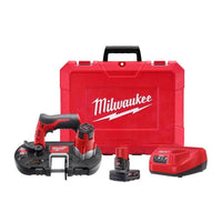 Milwaukee M12 12 V Cordless 1-5/8 in. Band Saw Kit (Battery & Charger)